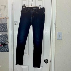 Women's Levi’s 711 skinny Dark Blue Jeans
